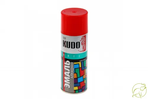 Эмаль универсальная (красная / 520мл) Kudo 290 ₽