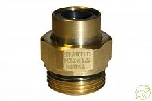 Фитинг (прямой / металл / M22х1.5 - D=10x1) №38 STARTEC  485 ₽