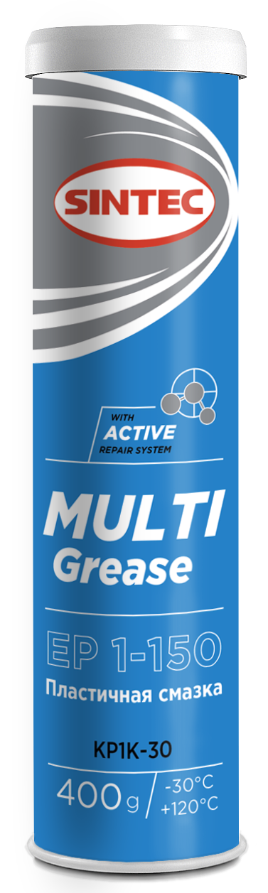 Смазка Sintec Multi Grease EP 1-150 (синяя / картридж / -30°C +120°C) Смазка Sintec Multi Grease EP 1-150 (синяя / картридж / -30°C +120°C)