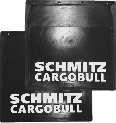 Брызговики Schmitz ( 400х400 / Schmitz Cargobull / белый) Брызговики Schmitz ( 400х400 / Schmitz Cargobull / белый)