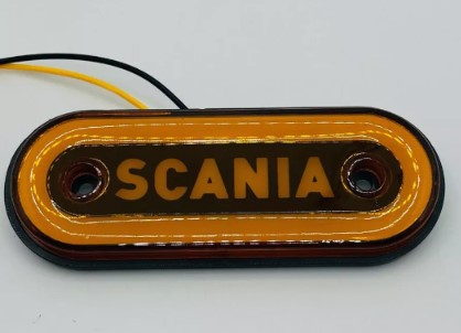 Указатель габарита Scania (12-24В / желтый свет / диод / 1шт) Указатель габарита Scania (12-24В / желтый свет / диод / 1шт)