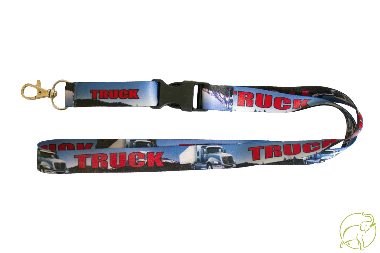 Шнурок на шею с карабином для ключей Truck
