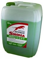 Антифриз Sibiria G11 (зеленый / 10кг / -40°C) Sibiria 1 705 ₽