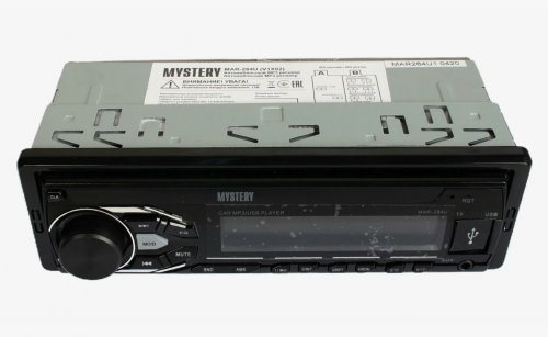 Автомагнитола MYSTERY MAR-284U (4x50Вт / 2 USB,AUX IN) Mystery 2 670 ₽