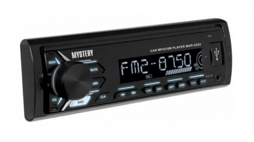 Автомагнитола MYSTERY MAR-222U (12В / 4x50Вт / MP3,USB,AUX) Mystery 2 500 ₽